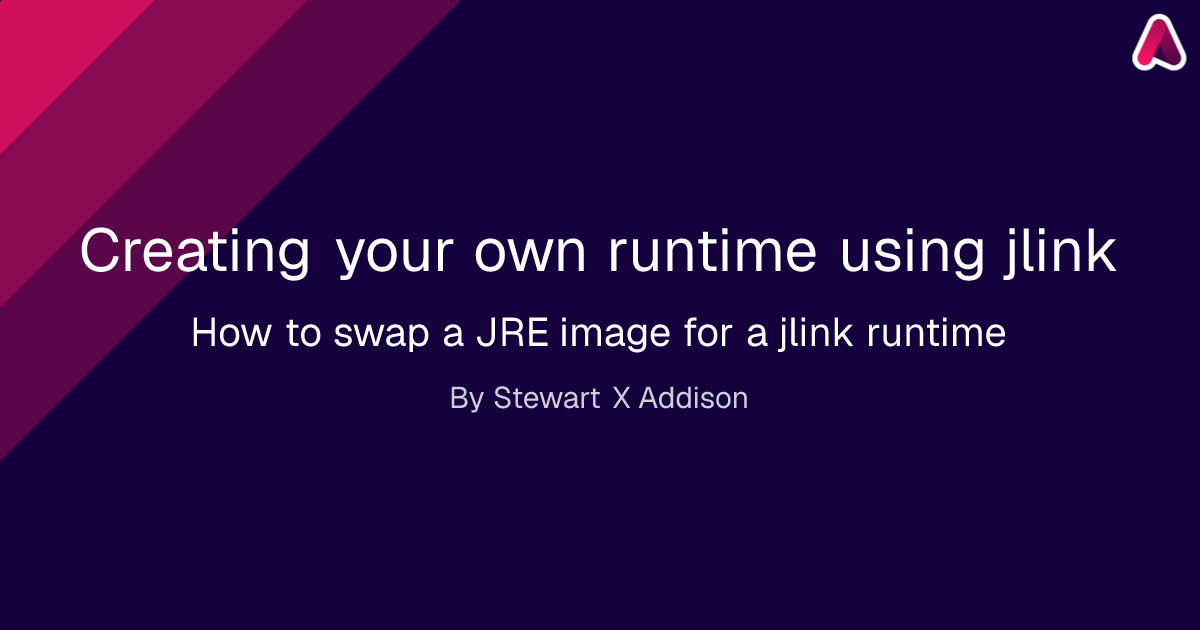 Creating your own runtime using jlink